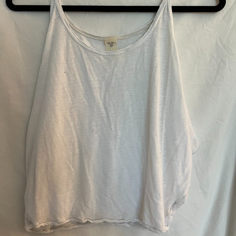 We the Free white flowy tank
